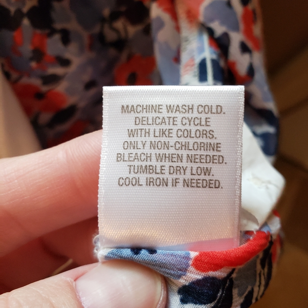 Cb established 1962 red white blue floral + a camisole - Picture 4 of 8